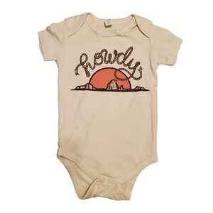 urban baby co. Howdy Western Organic Baby Onesie